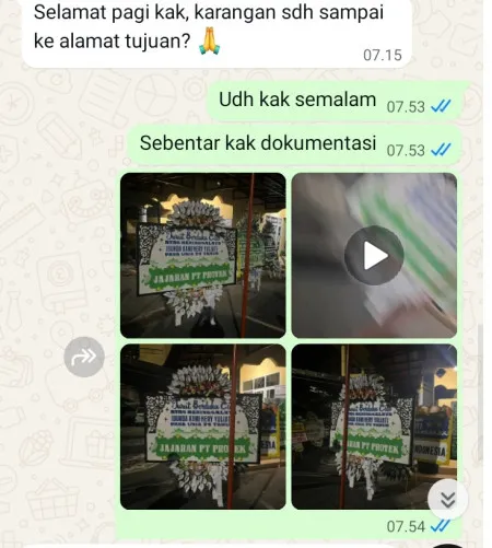 Pengiriman Papan Bunga Selamat Pawenang Bojong